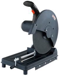 Пила отрезная P.I.T. PCM355-C по металлу, монтажная, 2400 Вт, питание: сеть, диаметр диска: 355 мм, 3800 об/мин, быстрая замена щеток, регулировка угла пропила