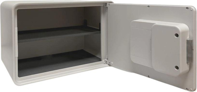 Сейф мебельный LockSworth VS4529-WH взломостойкий встраиваемый 250x360x250мм электронный/ключевой/биометрический