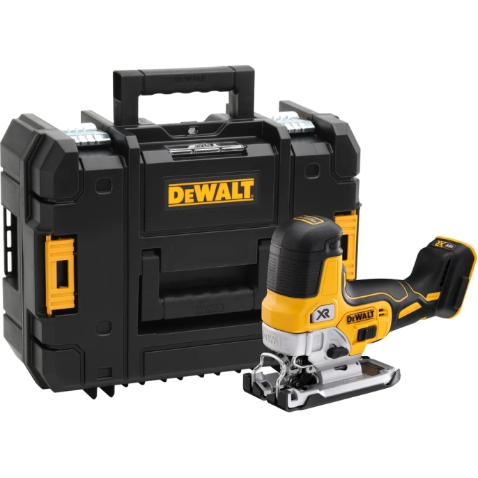 Аккумуляторный лобзик DEWALT DCS335NT, 18 В, 3200 ход/мин, 26 мм, без АКБ и ЗУ, в кейсе TSTAK DCS335NT-XJ