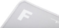 Коврик для мыши A4TECH FStyler FP25 (S) серый/белый, ткань, 250х200х2мм [fp25 silver]