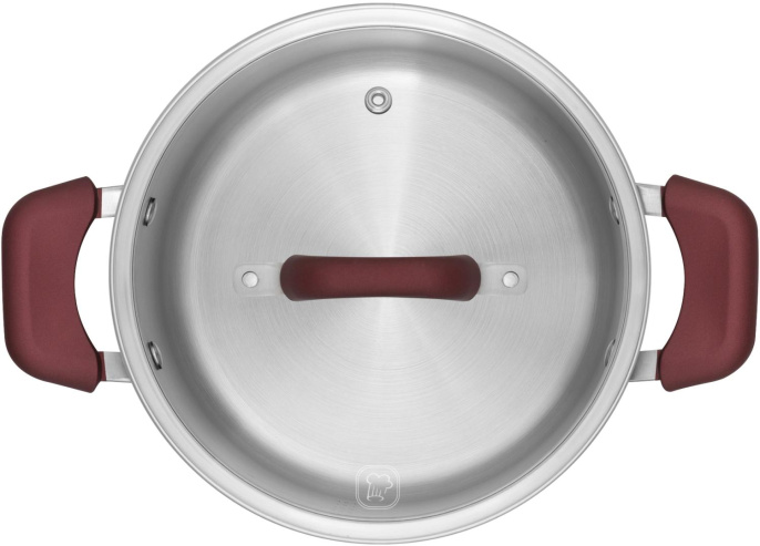 Кастрюля Rondell Bojole RDS-737 5.6л. d 24см с крышкой стальной