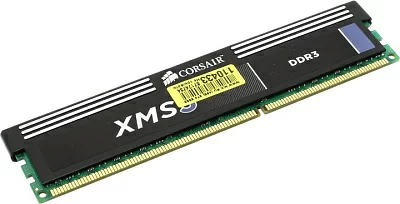 Память DDR3 4Gb 1333MHz Corsair CMX4GX3M1A1333C9 XMS3 RTL PC3-10600 CL9 DIMM 240-pin 1.5В