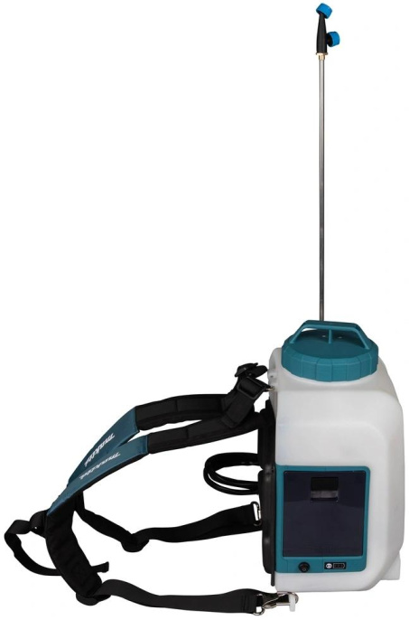 Опрыскиватель Makita DUS108Z аккум. ранц. 10л белый/бирюзовый