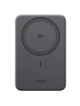 Внешний аккумулятор UGREEN PB580 75984B MagFlow Air Ultra-Slim Magnetic 5000mAh Wireless 15W Power Bank. Цвет: серый космос