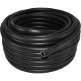 Резиновый шланг POLYAGRO BLACK ТЭП, 1/2", 25 м, армированный, морозостойкий 7558225