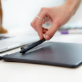 Графический планшет Wacom Intuos S CTL-4100K-N, A6,  черный