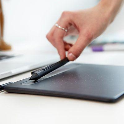 Графический планшет Wacom Intuos S CTL-4100K-N, A6,  черный