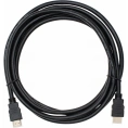 Аудио-видео кабель CACTUS CS-HDMI.1.4-3 HDMI (m)/HDMI (m) 3м. позолоч.конт. черный 1723671