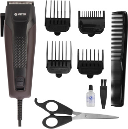 Машинка для стрижки Vitek VT-2581 разноцветный