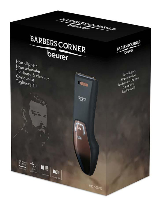 Машинка для стрижки BEURER HR5000 черный [580.03]