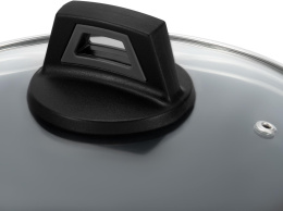 Кастрюля 4л Polaris Graphit 24C,  алюминиевая, с крышкой