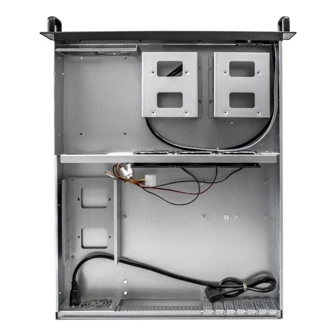 Серверный корпус ExeGate Pro 2U550-08 <RM 19", высота 2U, глубина 550, без БП, 2*USB> EX284959RUS