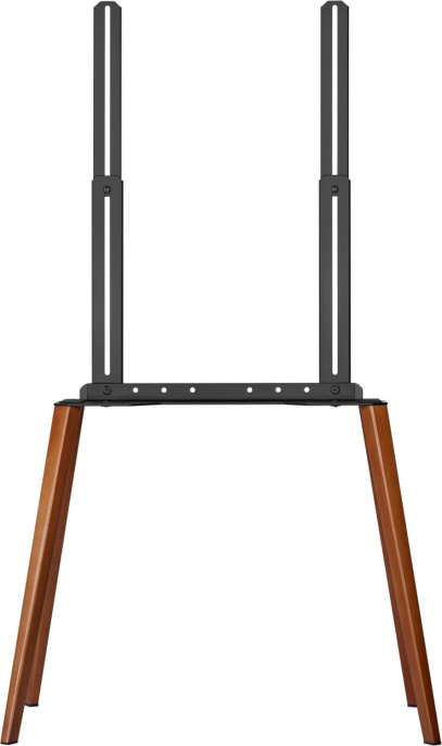 Подставка для телевизора Cactus CS-ST3644BKWN, 43-65", напольный, черный/орех