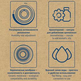 Увлажнитель воздуха ультразвуковой Scarlett SC-AH986M24,  3.8л,  черный