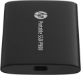Внешний накопитель SSD USB3.2 HP P900 512GB 7M690AA USB 3.2 Gen2, 2000/2000Mbps, металл, Кабель, цвет Черный