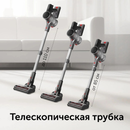 Ручной пылесос handstick RED solution V3070, 350Вт, черный/серый