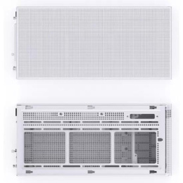 Корпус без блока питания Case JONSBO D31 MESH, Mini-Tower, TG, no fan, 1xUSB-A 3.2 + 1xUSB-C 3.2, mATX, mDTX, mITX White (D31 MESH White)