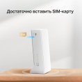 4G Wi-Fi роутер Mercusys MB110-4G 802.11n (Wi-Fi 4), 2.4 ГГц, до 300 Mbps, WAN, 2xFast LAN