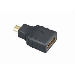 Gembird Переходник HDMI-microHDMI 19F/19M, золотые разъемы, пакет [A-HDMI-FD]