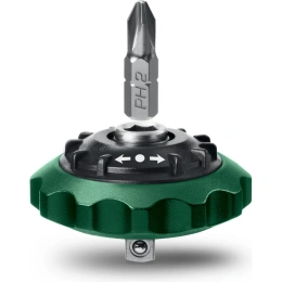 Суперкомпактная реверсивная трещотка для бит и головок KRAFTOOL Space Ratchet 25890
