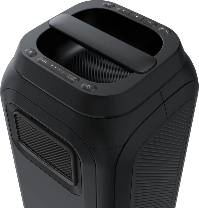 Музыкальный центр Hisense Party Rocket 160, 160Вт, с караоке, Bluetooth, USB, черный