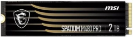 SSD жесткий диск PCIE 4.0 NVME M.2 2TB SPATIUM M480 PRO 2TB MSI S78-440Q600-P83