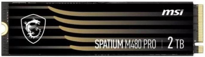 SSD жесткий диск PCIE 4.0 NVME M.2 2TB SPATIUM M480 PRO 2TB MSI S78-440Q600-P83