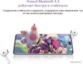 Наушники Honor Earbuds X6 Purple PET-T10 парное соединение, индикатор состояния, поиск наушников, прием/сброс вызова, управление воспроизведением, 20 - 20000 Гц, Bluetooth 5.3