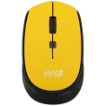 Мышь HIPER беспроводная HOMW-085 {1600dpi, желтый, USB, 4кнп}