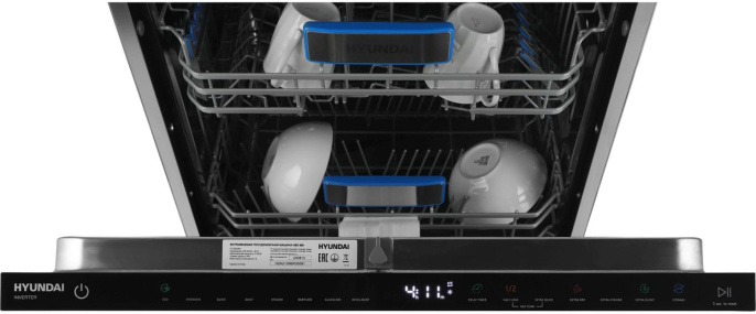 Посудомоечная машина встраив. Hyundai HBD 685 2100Вт полноразмерная нержавеющая сталь инвертор
