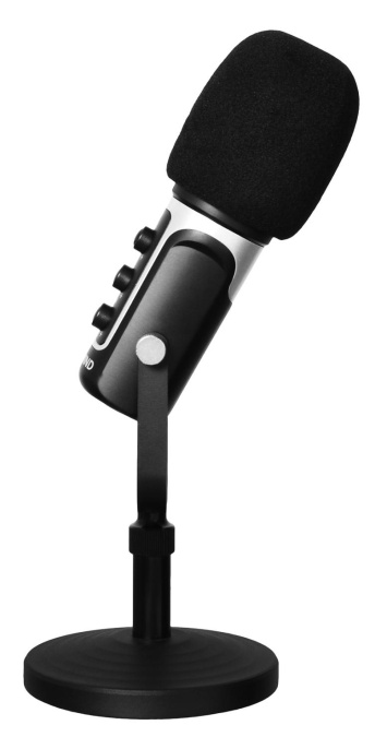 Микрофон проводной SunWind SW-SM500G 1.8м черный