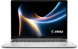 Ноутбук MSI Modern 14S AI+ G3MG-010XRU Core Ultra 7 355 16Gb SSD512Gb Intel Graphics 14" OLED FHD+ 1920x1200 без ОС silver WiFi BT Cam 9S7-14U212-010