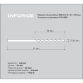 Сверло по металлу HSS-G 2 шт; 2.5х57х30 мм Inforce 11-01-669