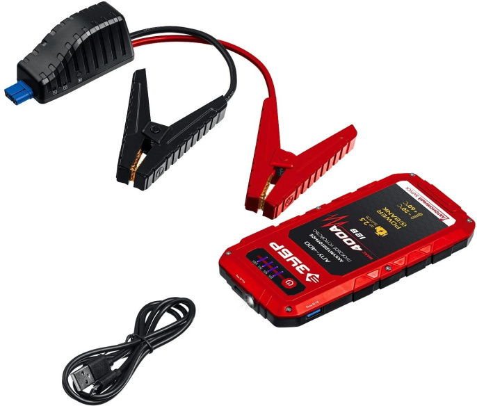 Пуско-зарядное устройство Зубр МАСТЕР АПУ-400 [59322]