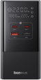Сетевое зарядное утройство с удлинителем Baseus PowerCombo E00023606113-00 Tower Digital PowerStrip 3AC+2U+2C 35W with 1.5m Power Cord EU Cluster Black CCGAN35-S3ACE