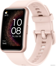 Смарт-часы Huawei WATCH FIT Special Edition Nebula Pink STA-B39 55020ATE 1.64", AMOLED, 326 пикселей, сенсорный экран, 456 х 280, защита от царапин, поддержка платформ: Android