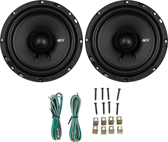 Колонки автомобильные ACV PD-651 BEATS,  16 см (6.5 дюйм.),  комплект 2 шт. [42974]