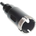 Коронка алмазная по керамограниту TRIO-DIAMOND 35 мм Grand Silver Welding GCB773