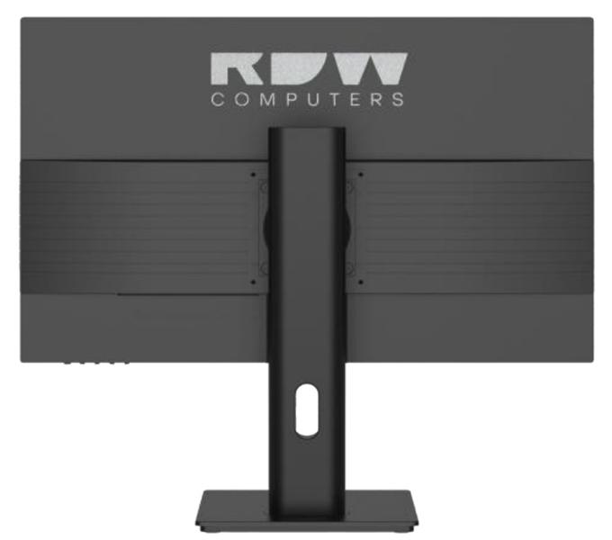 Монитор RDW2401K 1920x1080 FHD IPS 100Hz 5мс 178°/178 250cd 1000:1 VGA HDMI DP 1*USB-B, 4*USB-A Рег. по высоте, Портретный режим, Поворот вокруг своей оси Наклон, внешний БП, Динамики, VVESA 100*100, МПТ