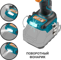 Bort ДРЕЛЬ-ШУРУПОВЕРТ АККУМУЛЯТОРНАЯ УДАРНАЯ BAB-21X БЕЗ АКБ И ЗУ [93414929] { аккумуляторная система Makita 18V LXT }
