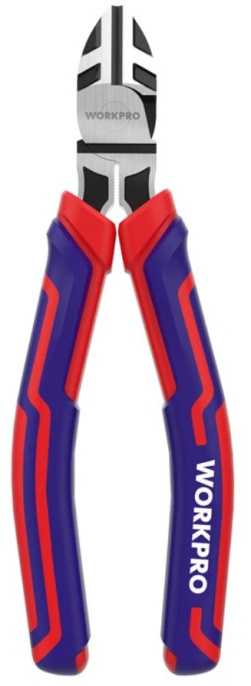 Бокорезы WorkPro WP231103 150мм материал CR-V, ковка в виде капли, с полированным покрытием, удобные трехкомпонентные рукоятки