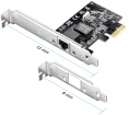 Сетевая карта Gigabit Ethernet CUDY PE10 PCI Express