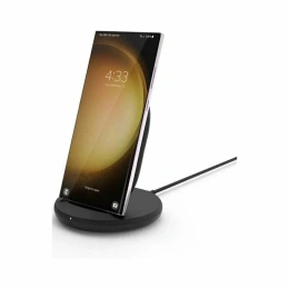 Беспроводная зарядная станция Belkin BoostCharge Wireless Charging Stand 15W Whith Wall Charger - Black WIB002myBK