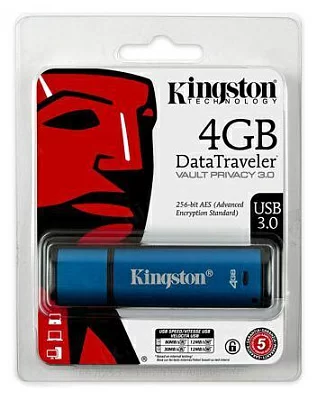 DTVP30/4GB UFD Kingston 4GB DTVP30 Encryption 256 bit