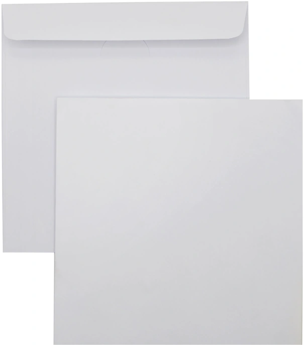Конверт Silwerhof Eco 201060 CD 125x125мм без окна белый клеевой слой 80г/м2 pack:1000pcs