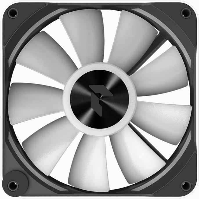 Вентилятор для корпуса Aerocool APNX FP2-120 ARGB 120х120x30 белый 4-pin 33дБ FP2-120 WH Ret