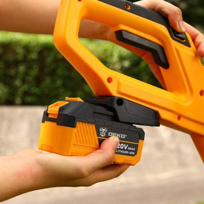 Снегоуборщик DEKO ST212-5,  аккумуляторный,  5Ач,  с двумя АКБ [083-4442]