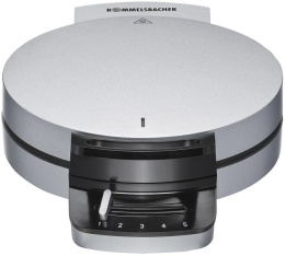 Вафельница Rommelsbacher WA 750 750Вт серебристый