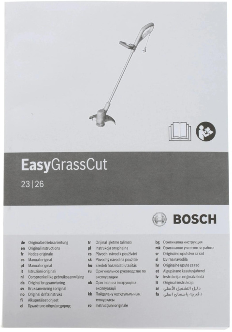 Триммер электрический Bosch EasyGrassCut 23 250Вт неразбор.штан. реж.эл.:леска (06008C1H01)