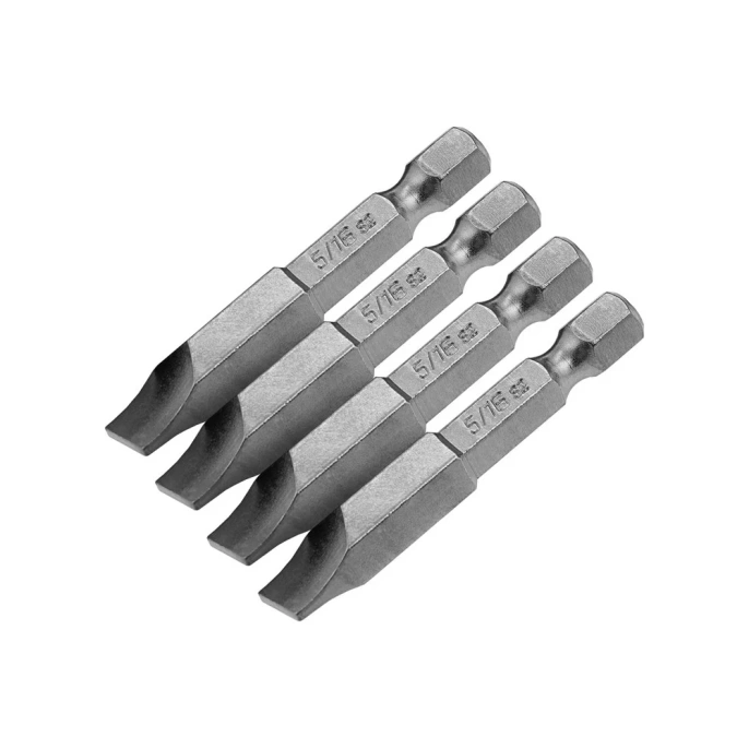 Набор бит SL 5/16", 50 мм, 4 шт Denzel 7711314
